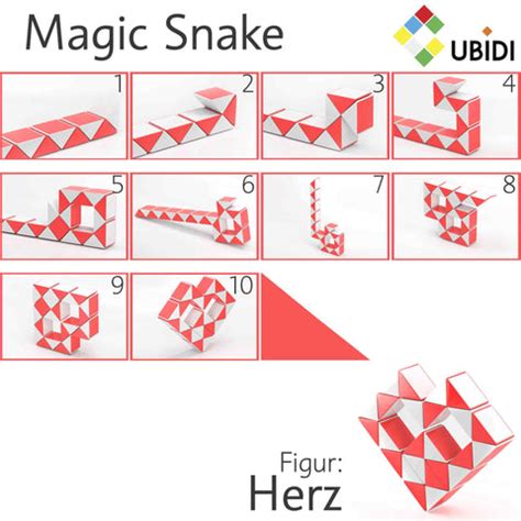Cubidi magic snake setup instructions